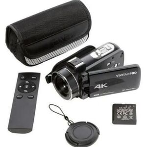 Vivitar 4K Lightweight Digital Camcorder - Black